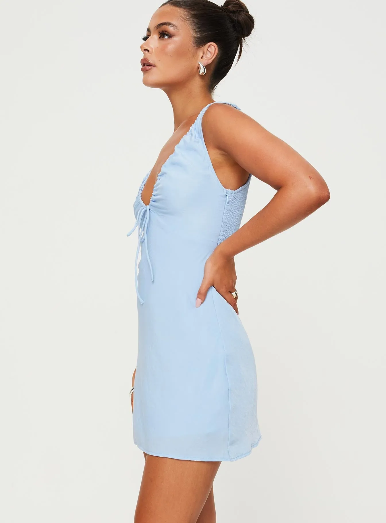 Bareena Mini Dress Blue