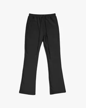 BIG N TALL PERFECT FLARE SWEATPANTS-BLACK