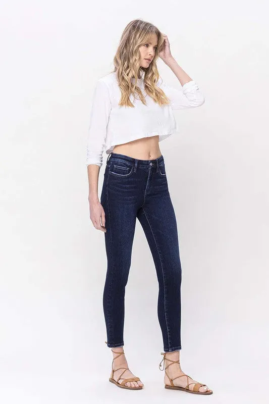 Brielle High Rise Ankle Skinny Jeans