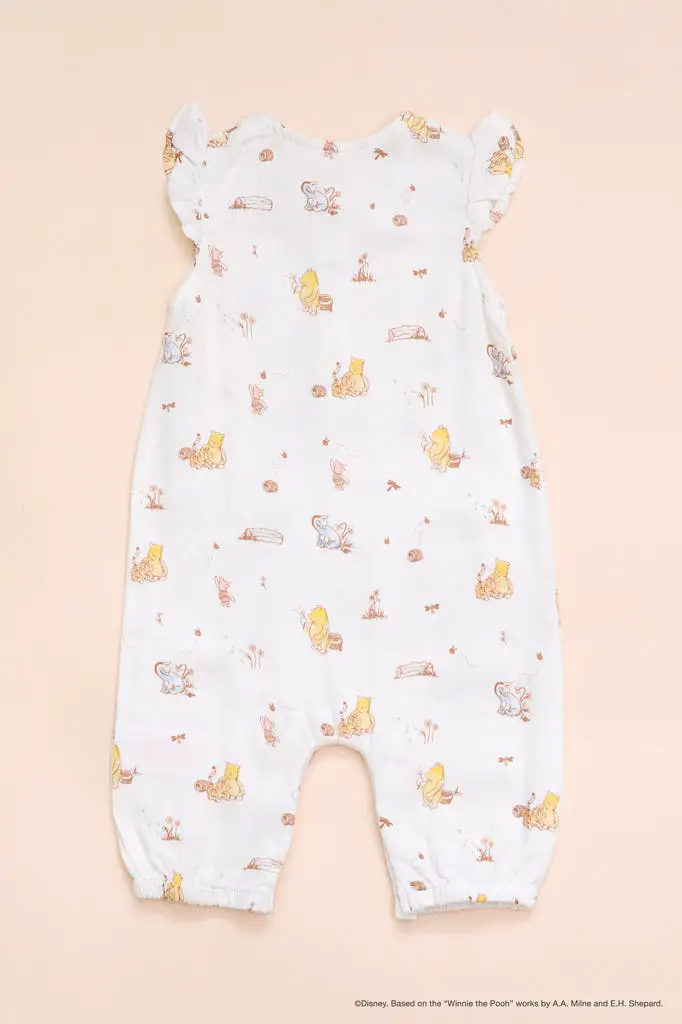 Caitlyn Romper - Dandelion Pooh