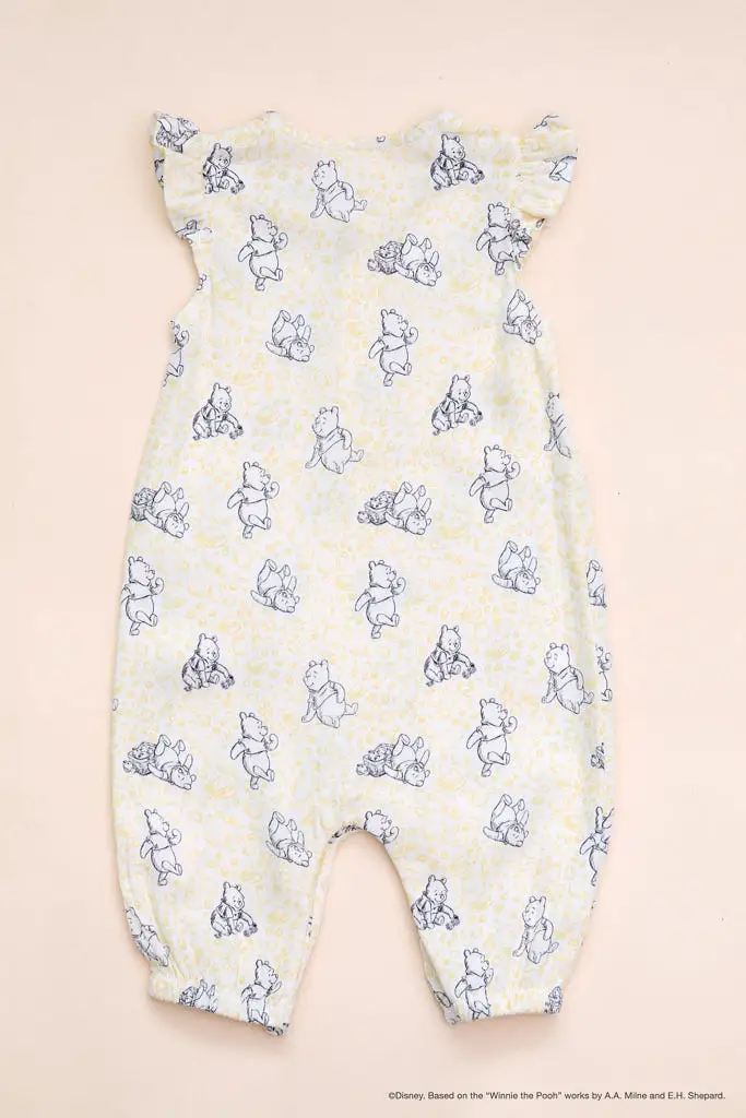 Caitlyn Romper - Yellow Hunny Pooh