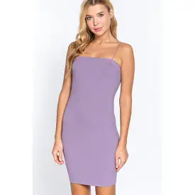 Cami Heavy Rib Mini Dress