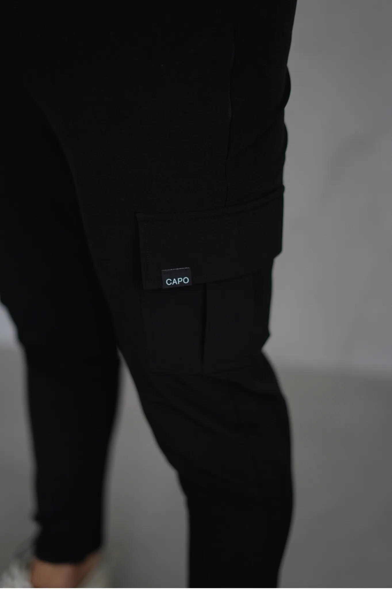 Capo UTILITY Cargo Pant Toggle V2 - Black