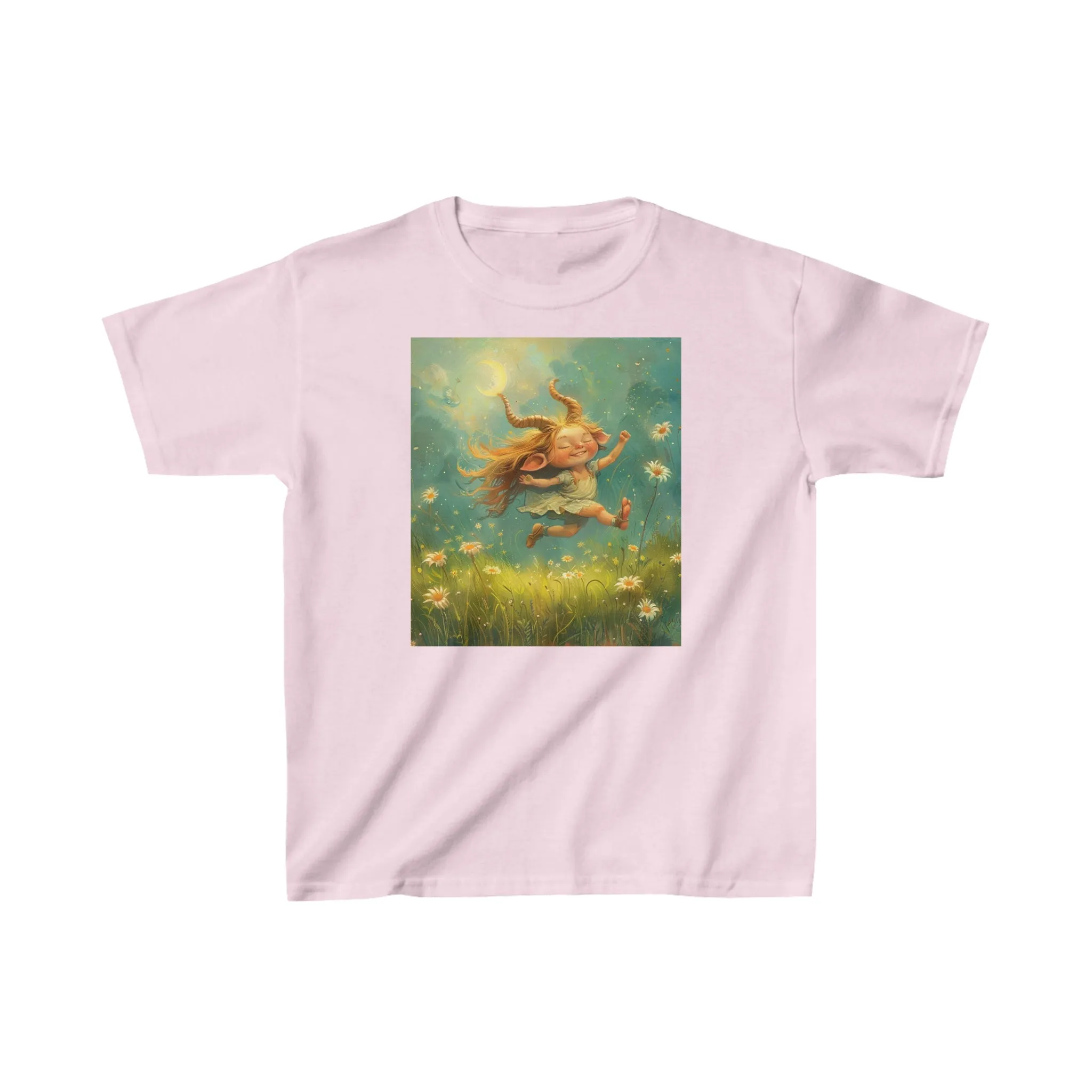 Capricorn zodiac Kids Heavy Cotton Tee