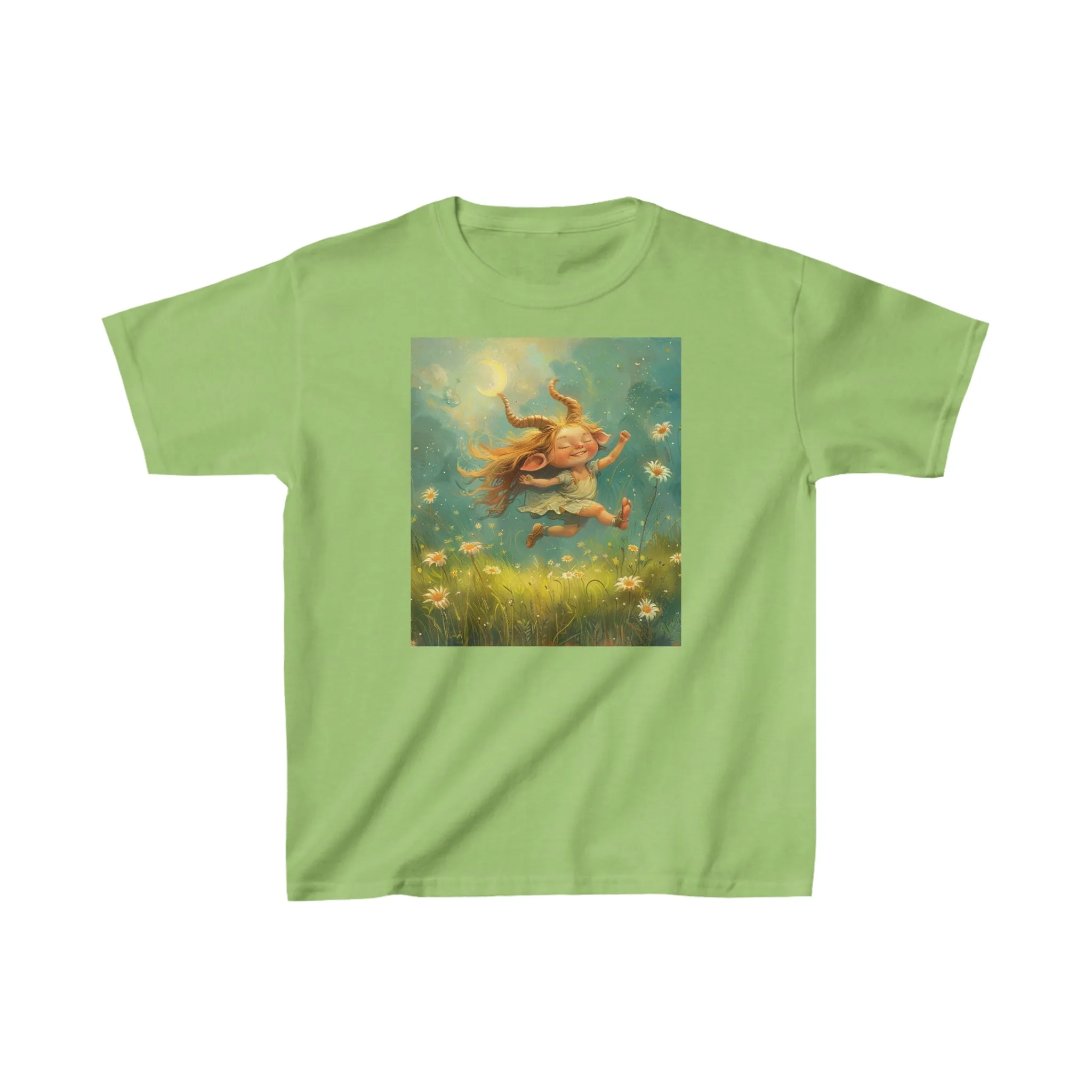 Capricorn zodiac Kids Heavy Cotton Tee