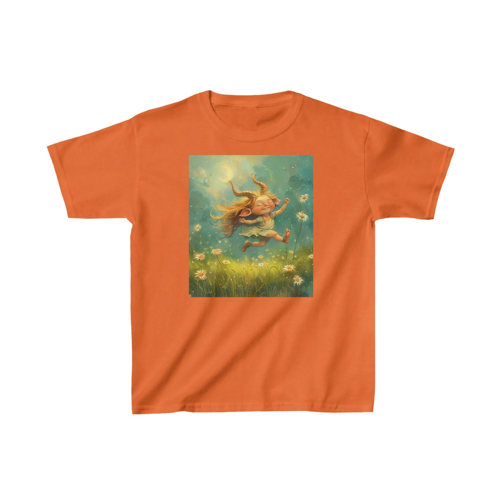 Capricorn zodiac Kids Heavy Cotton Tee