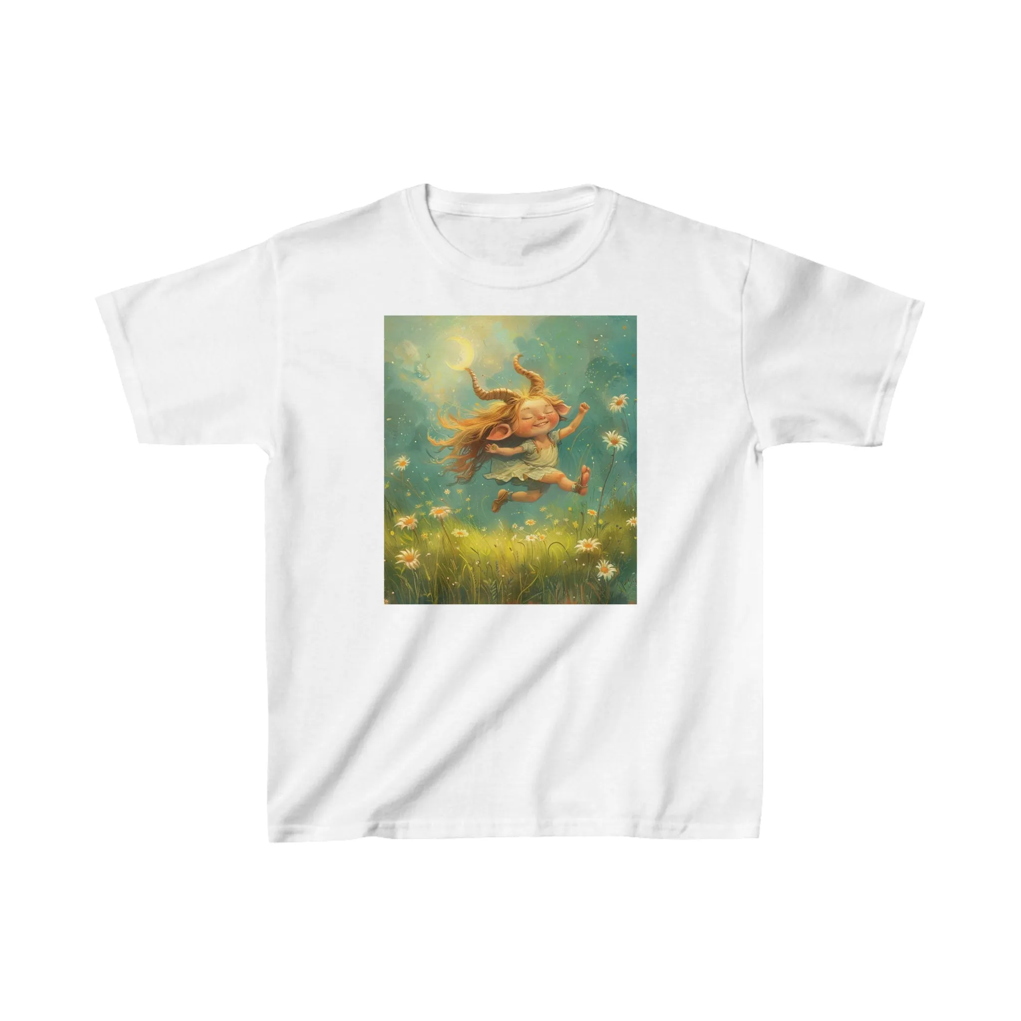 Capricorn zodiac Kids Heavy Cotton Tee