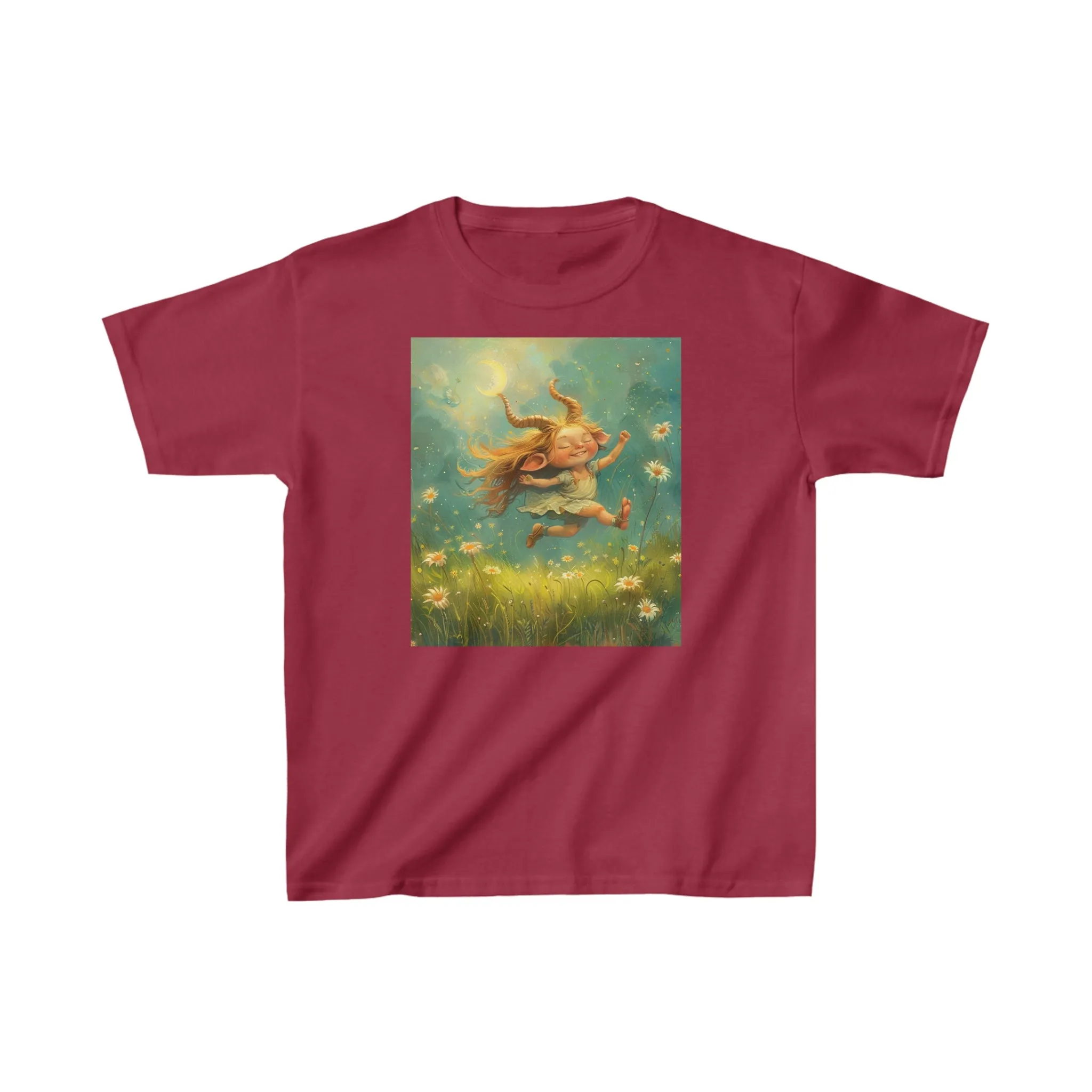 Capricorn zodiac Kids Heavy Cotton Tee