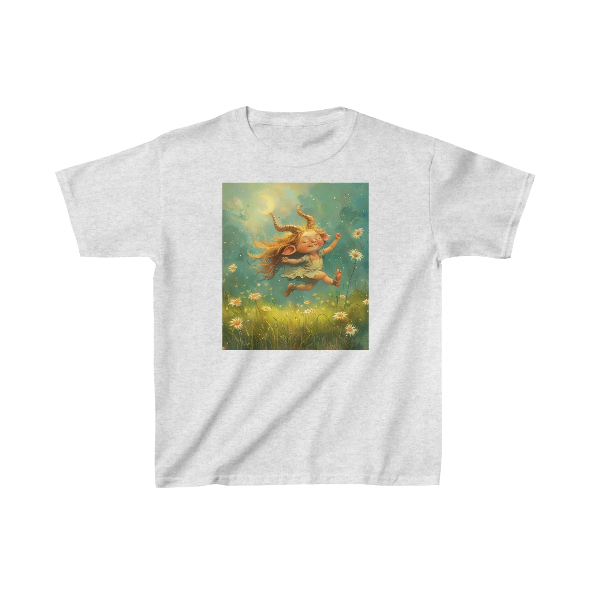 Capricorn zodiac Kids Heavy Cotton Tee