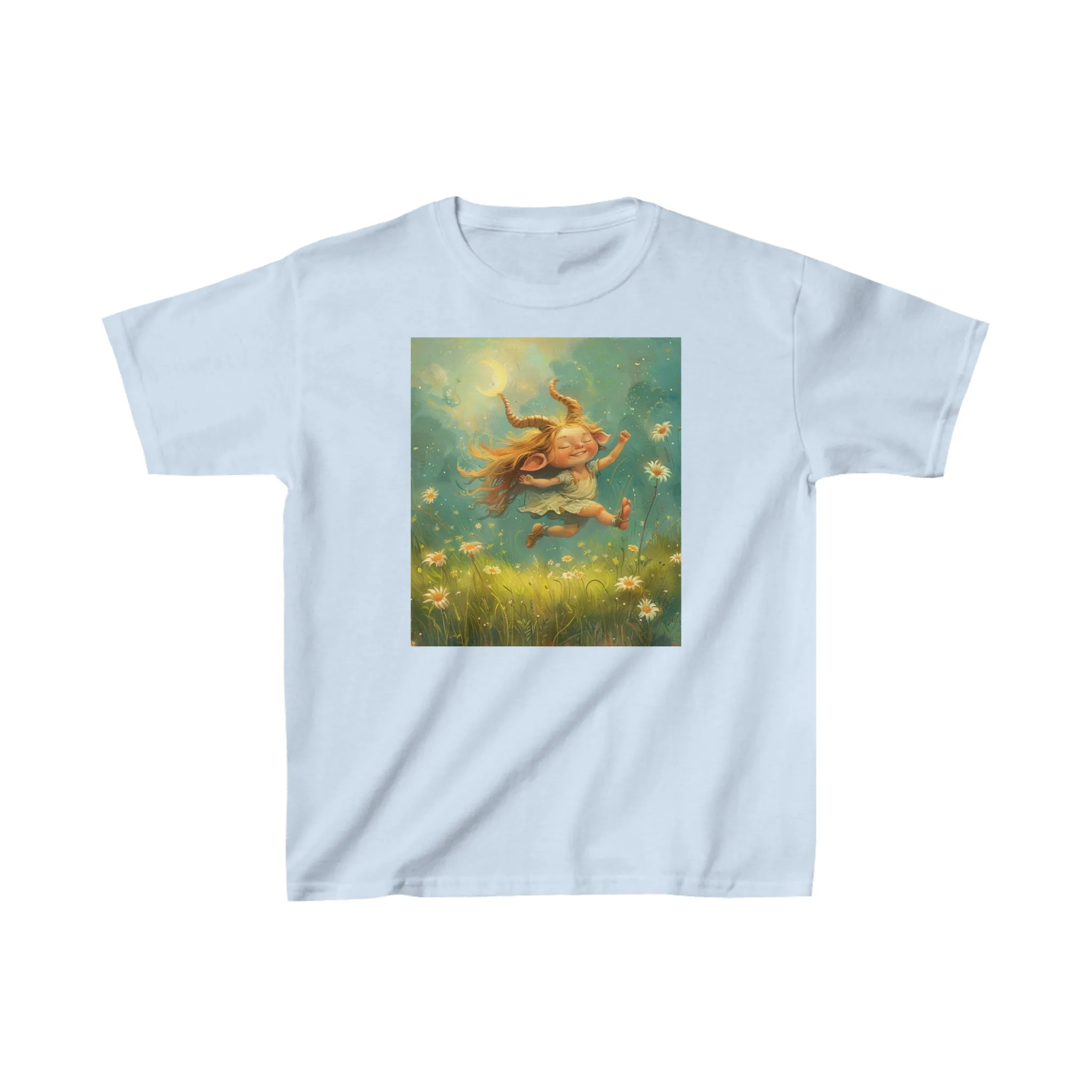 Capricorn zodiac Kids Heavy Cotton Tee