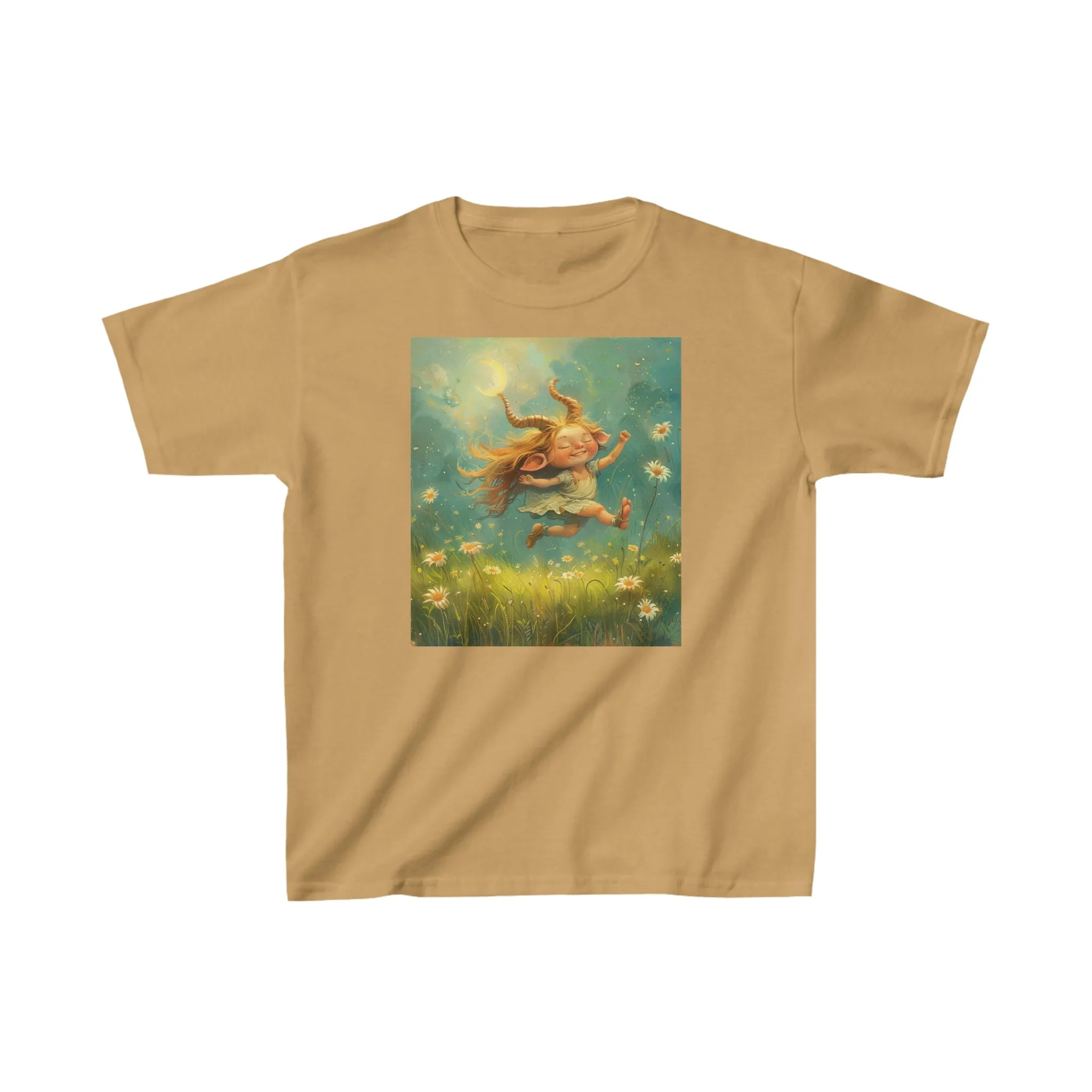 Capricorn zodiac Kids Heavy Cotton Tee