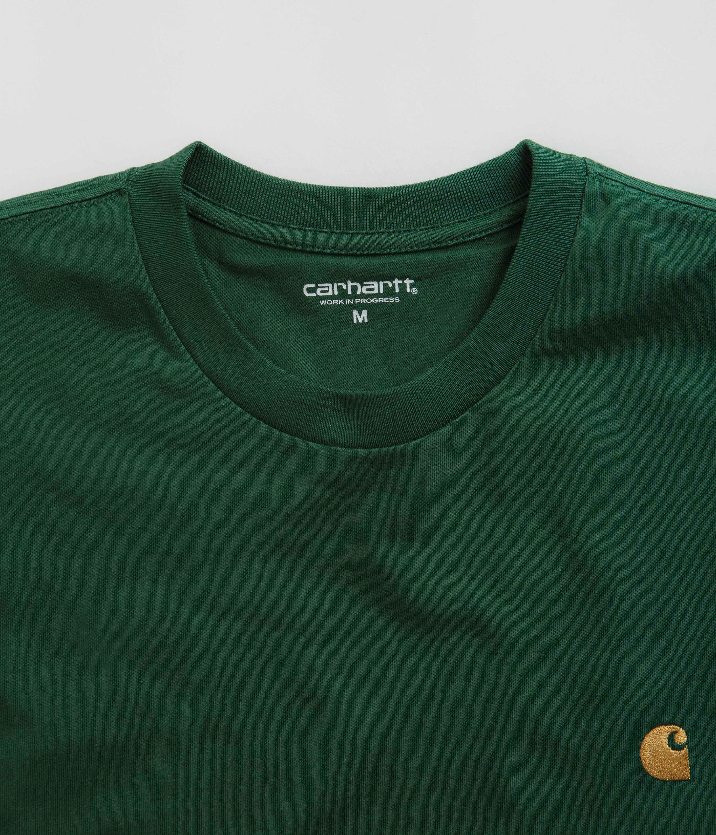 Carhartt Chase T-Shirt - Chervil / Gold