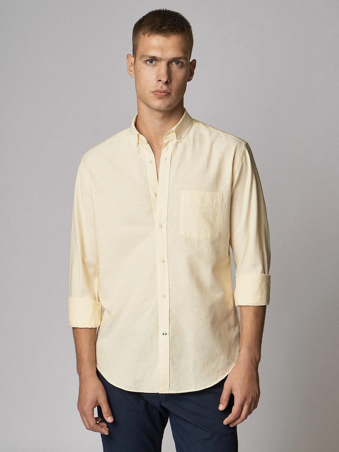 Casual Shirt Bernina Lemon