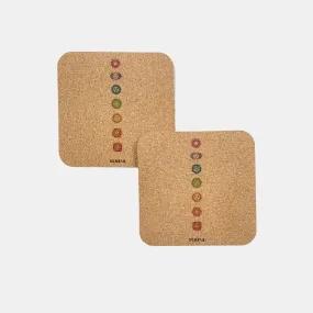 Chakras Cushioning Cork Knee Pads