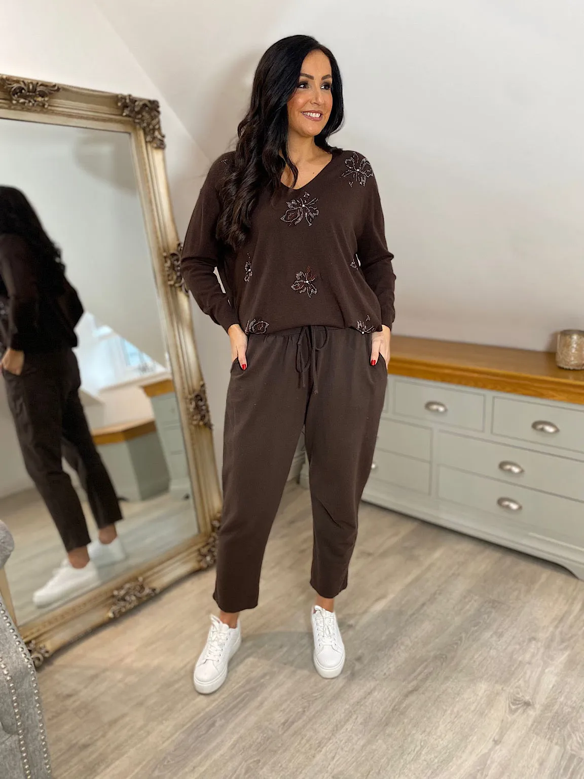 Chocolate Essential Joggers Stella