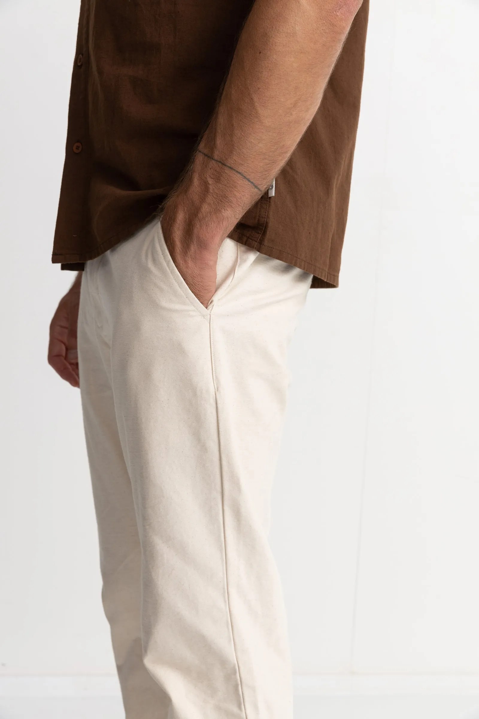 Classic Fatigue Pant Vintage White