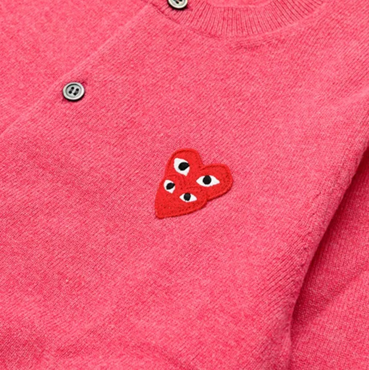 COMME des GARCONS  |Street Style Cotton Logo Cardigans