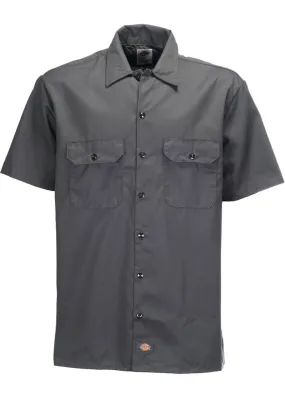 Dickies Men's 1574 Work Shirt Short Sleeves Gray