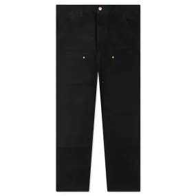 Double Knee Pant - Black Aged Canvas