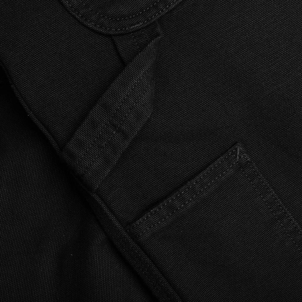 Double Knee Pant - Black Aged Canvas