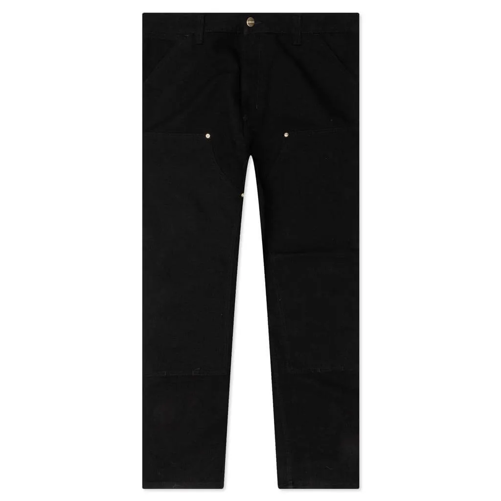 Double Knee Pant - Black