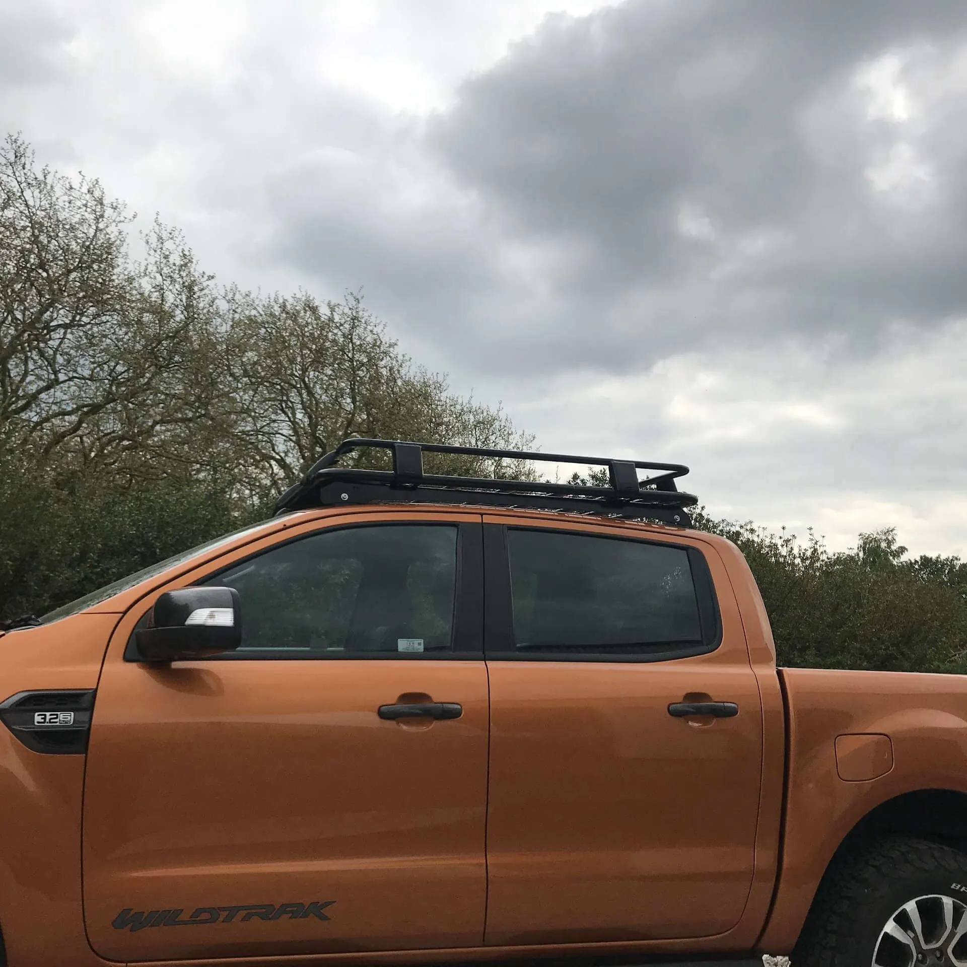 Expedition Steel Full Basket Roof Rack for Ford Ranger 2012+ MK3 T6 (P375) DC