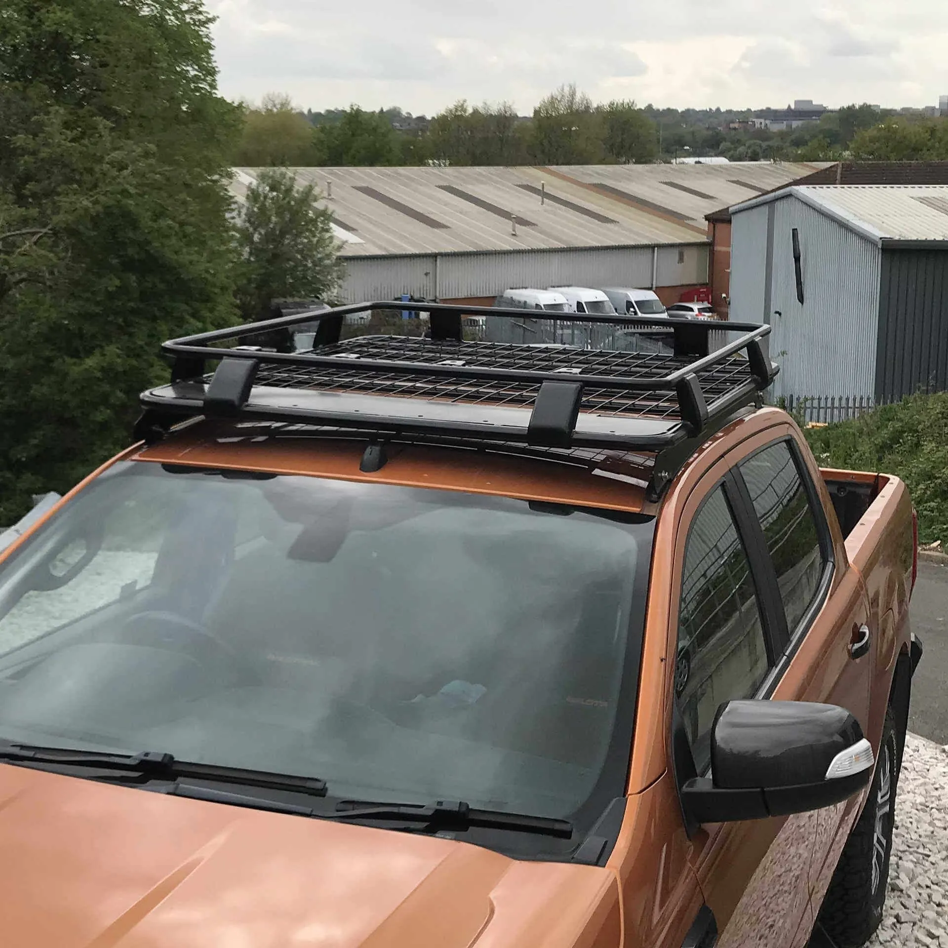 Expedition Steel Full Basket Roof Rack for Ford Ranger 2012+ MK3 T6 (P375) DC