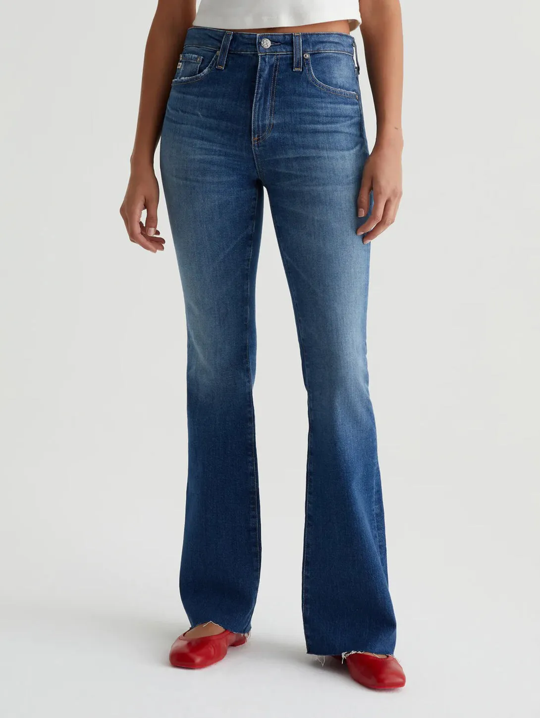 Farrah High Rise Bootcut Jean - 14 Years Metaphor