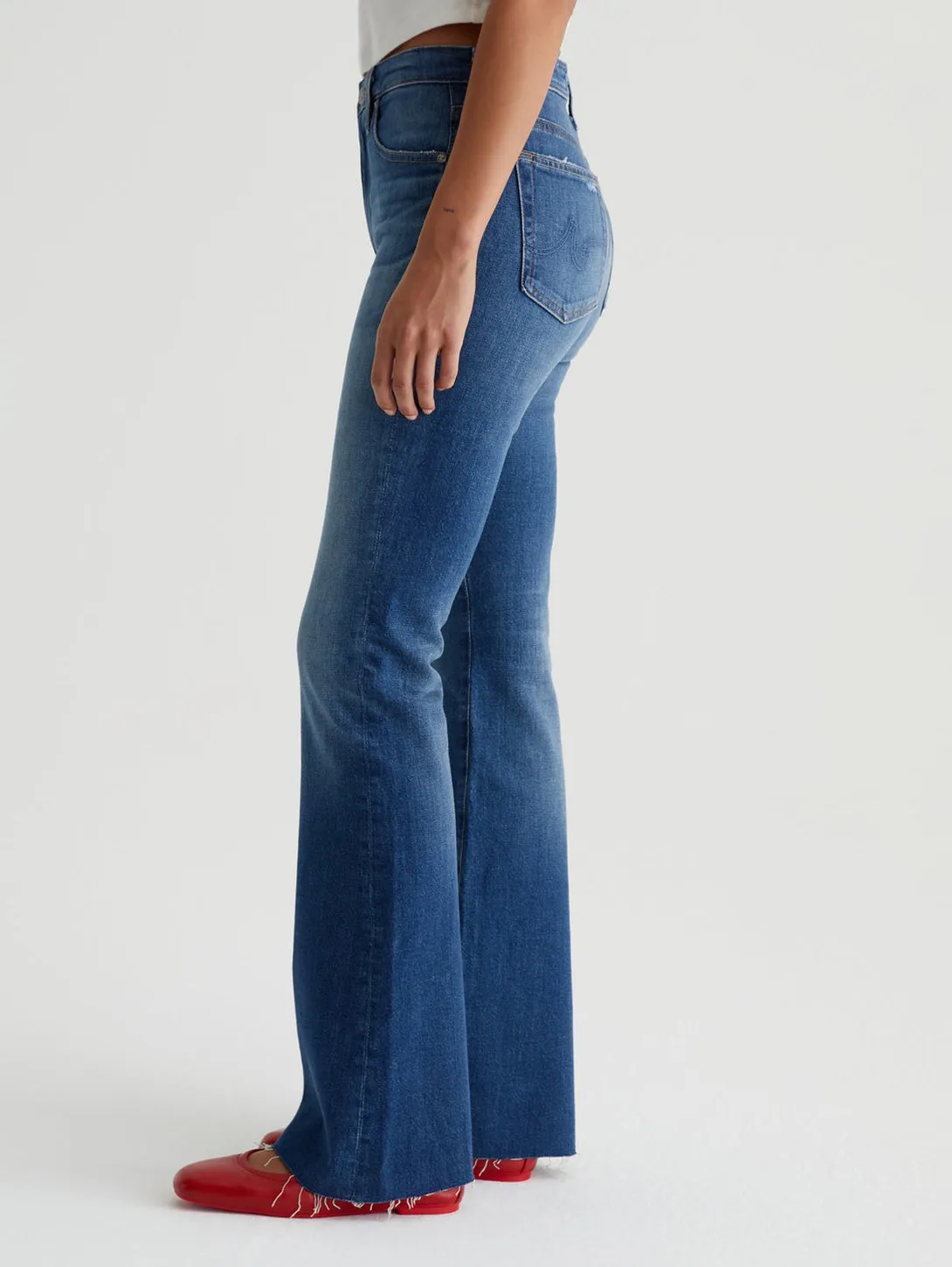 Farrah High Rise Bootcut Jean - 14 Years Metaphor