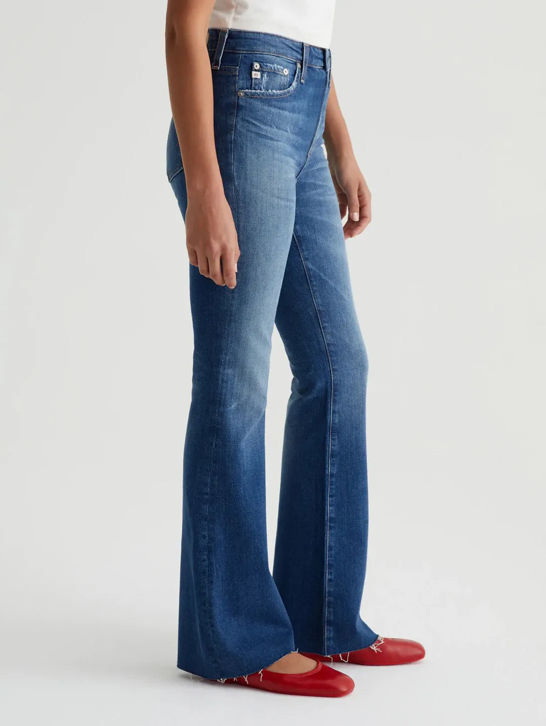 Farrah High Rise Bootcut Jean - 14 Years Metaphor