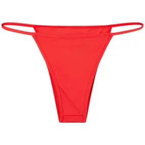 Frankies Bikinis Pamela Zeus Bikini PantAnderson Red