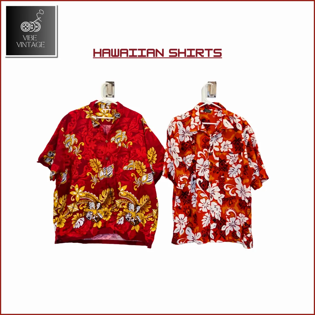 HAWAIIAN MEN'S SHIRTS - 30 PCS