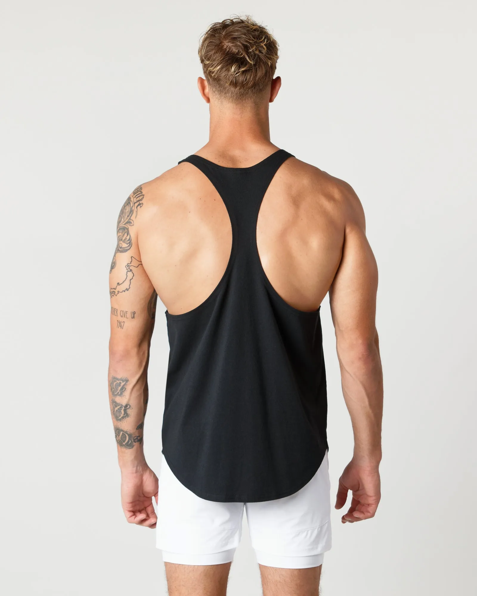 Heavy Cotton Core Stringer - Black