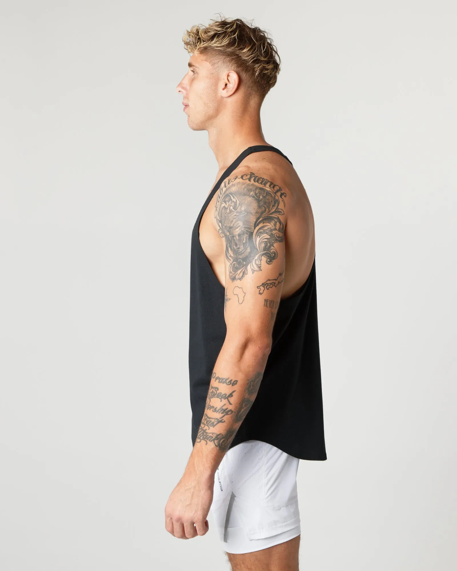 Heavy Cotton Core Stringer - Black