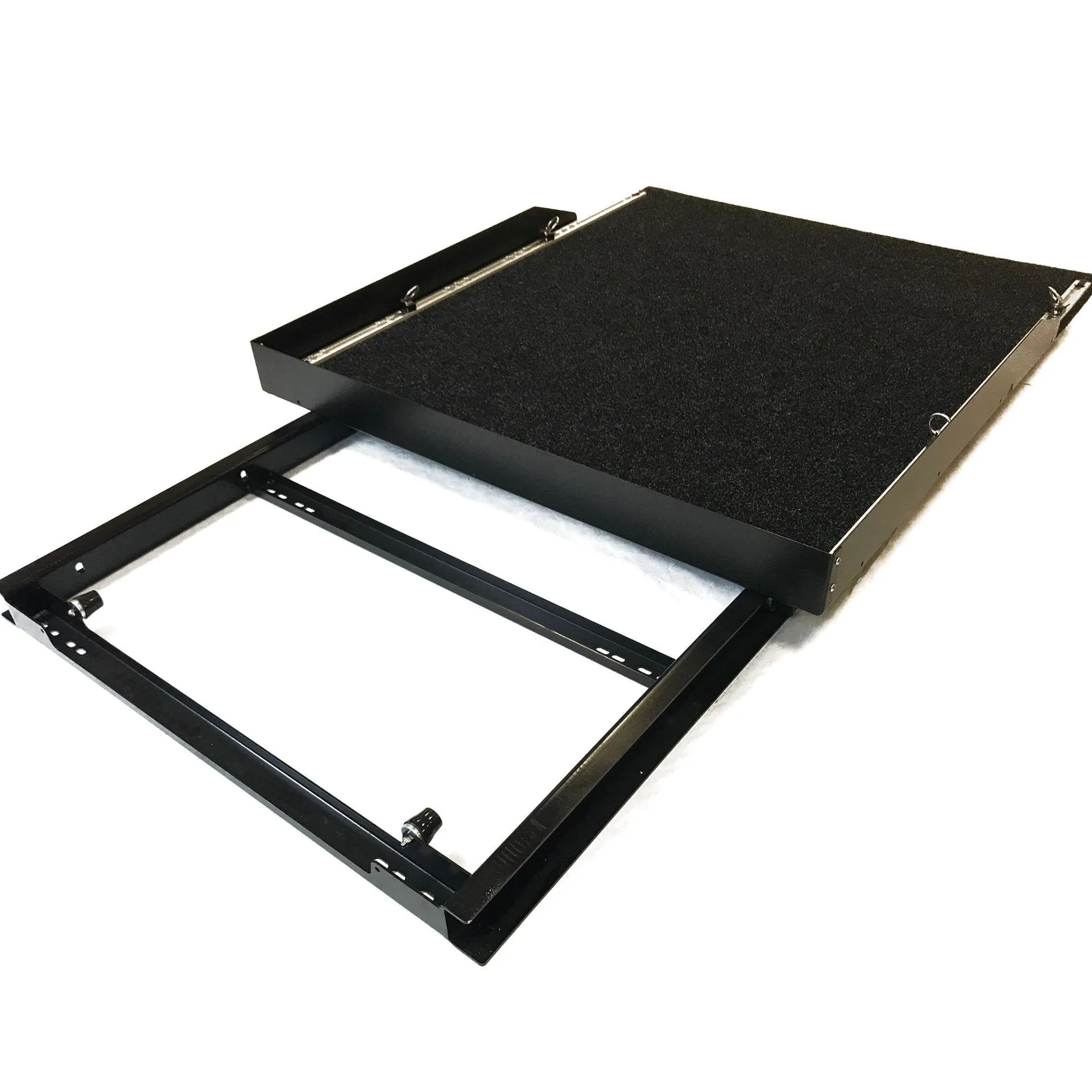 Heavy-Duty Carpet Top Slide-Out Cargo Tray for Vans & Pickups