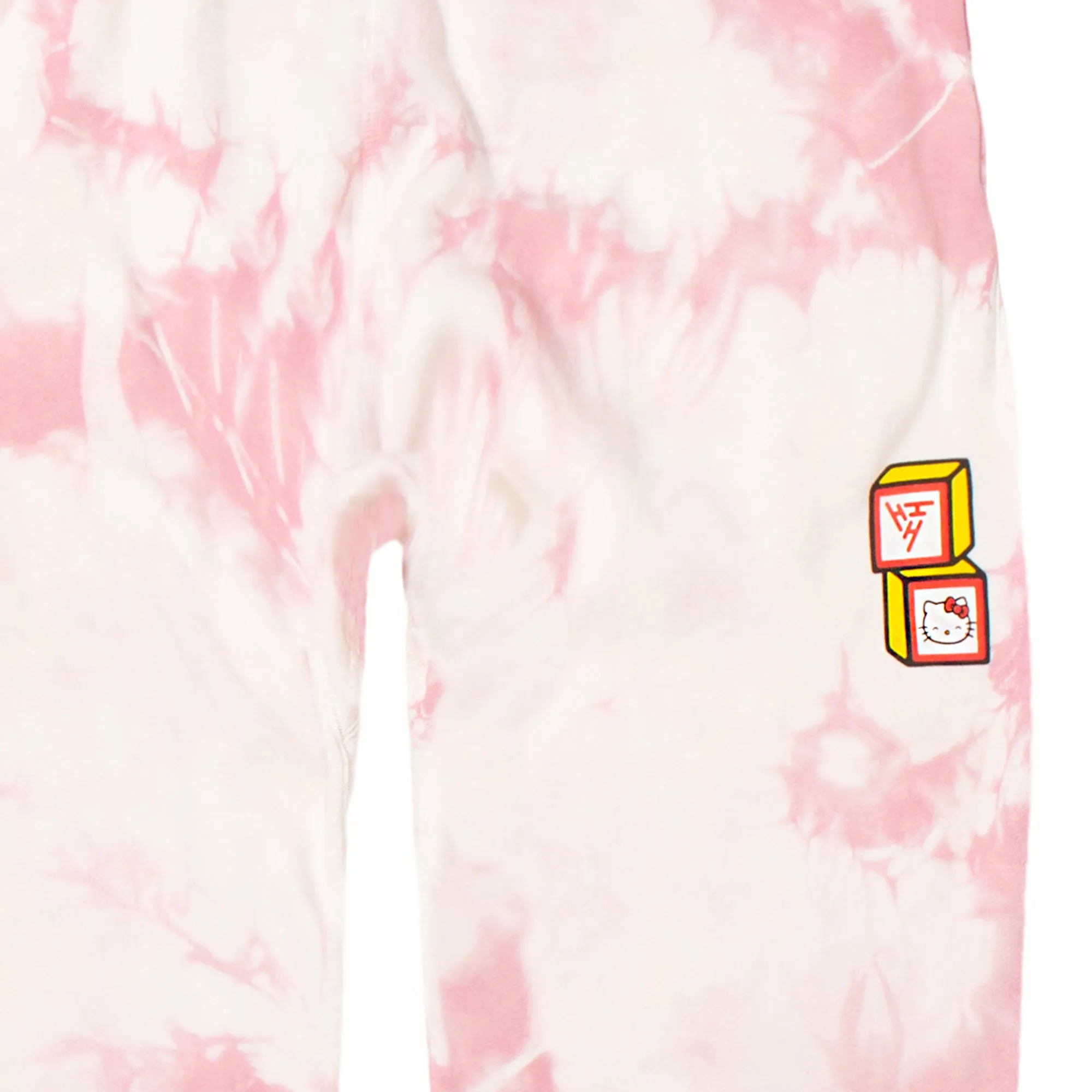 HELLO KITTY BLOCKS SWEATPANTS (TIE DYE)