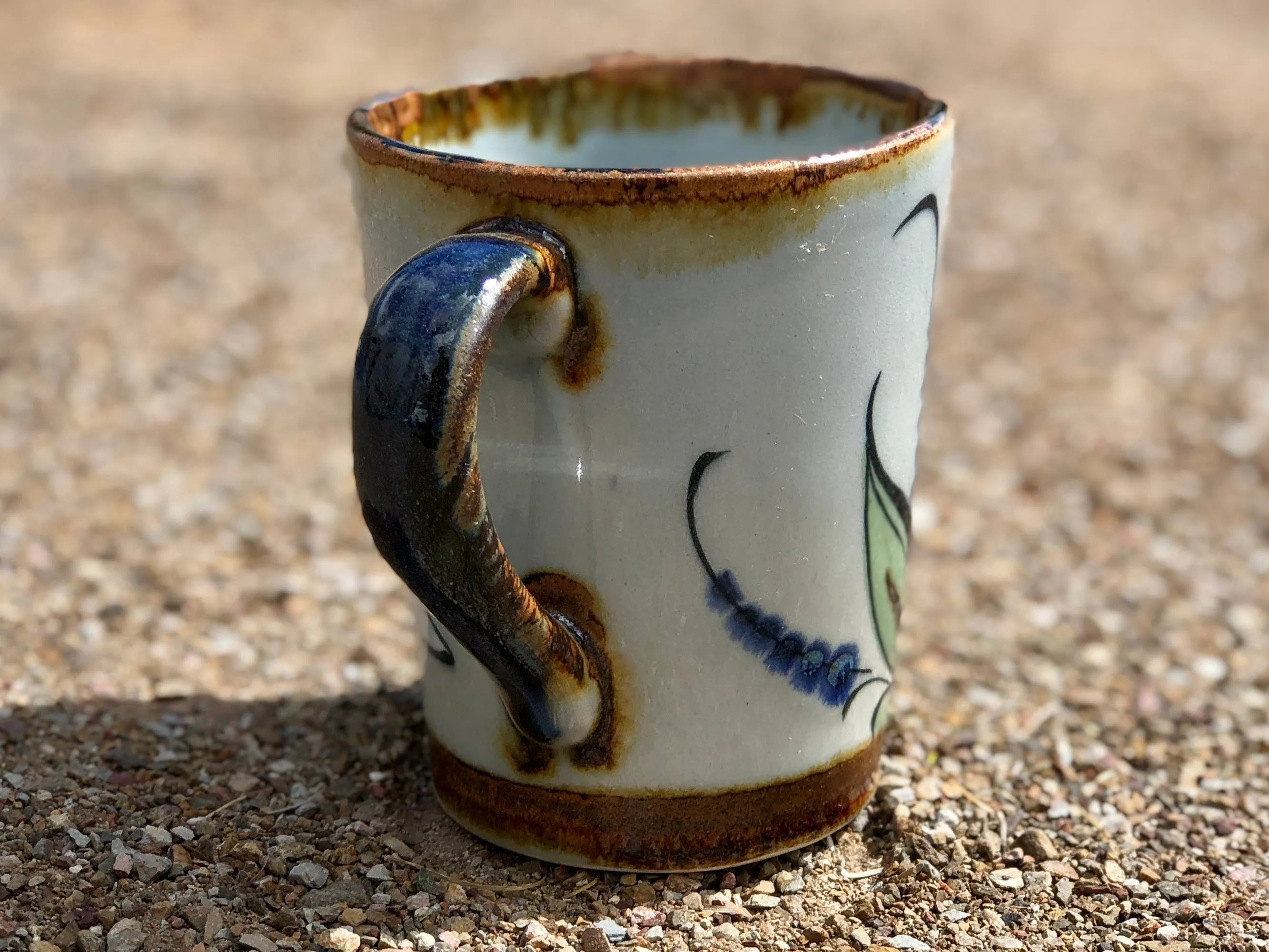 Ken Edwards Pottery Hand Decorated Mug (KE.T10)