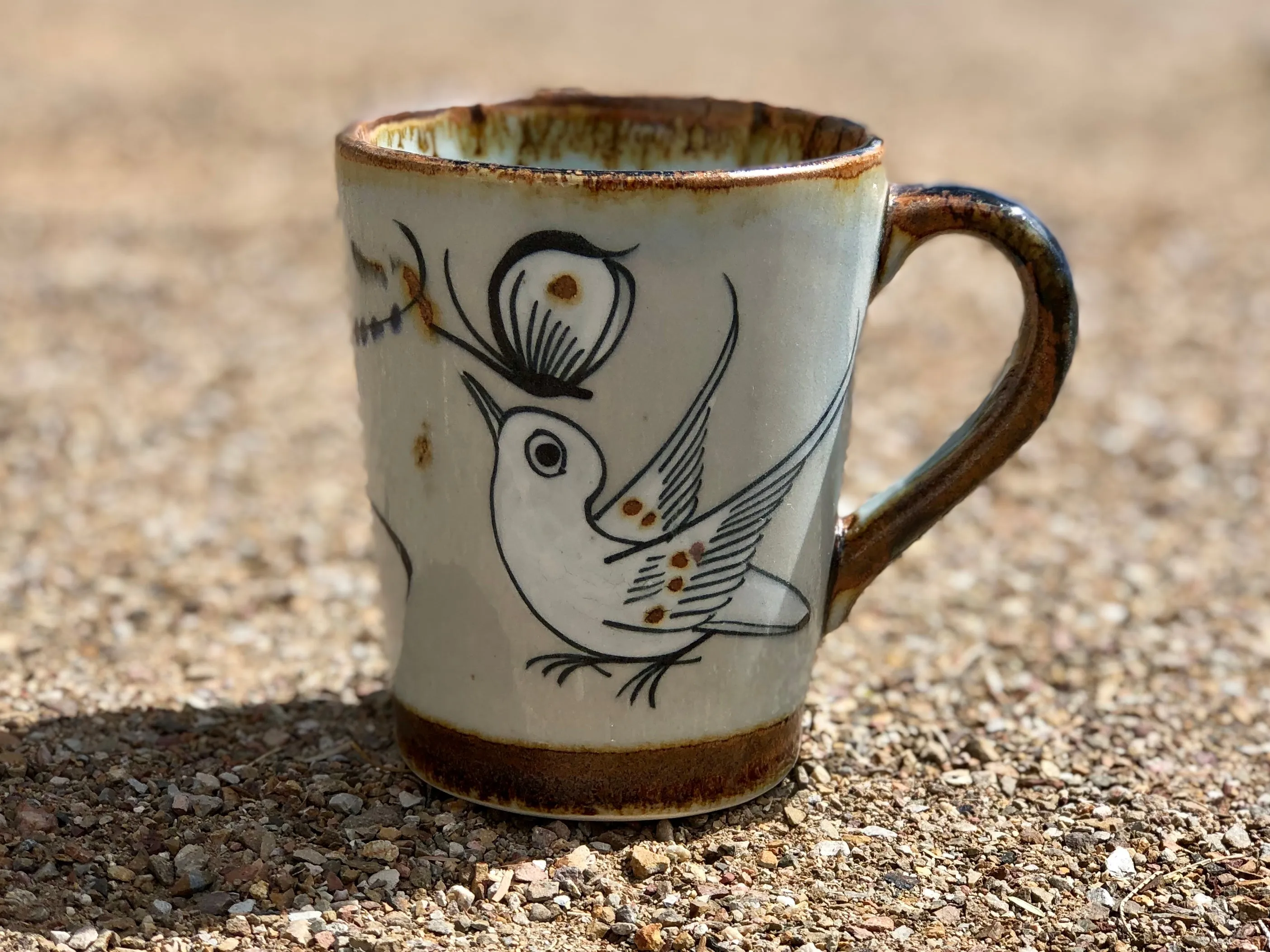 Ken Edwards Pottery Hand Decorated Mug (KE.T10)