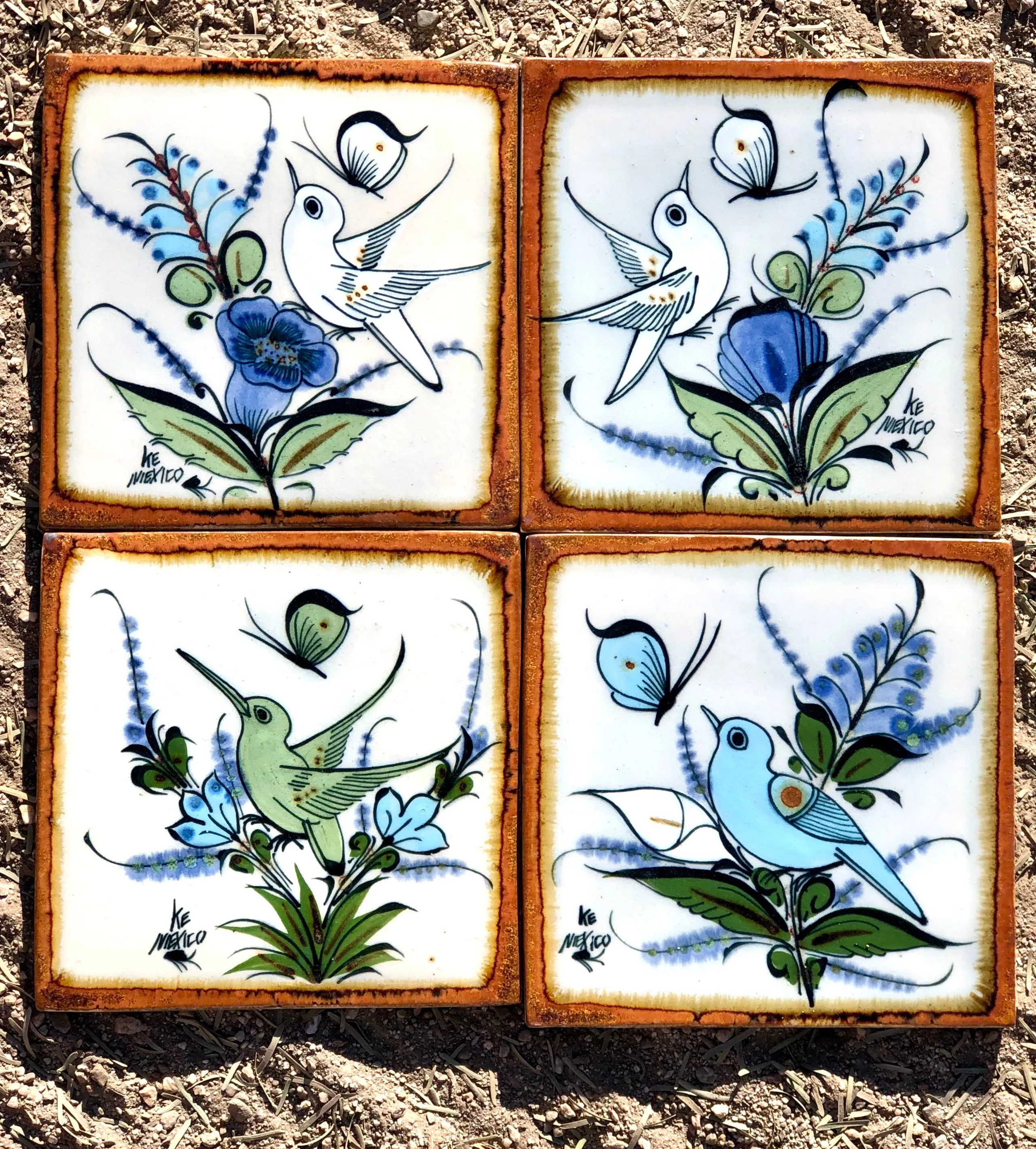 Ken Edwards Pottery Stoneware Tile (KE.L20)