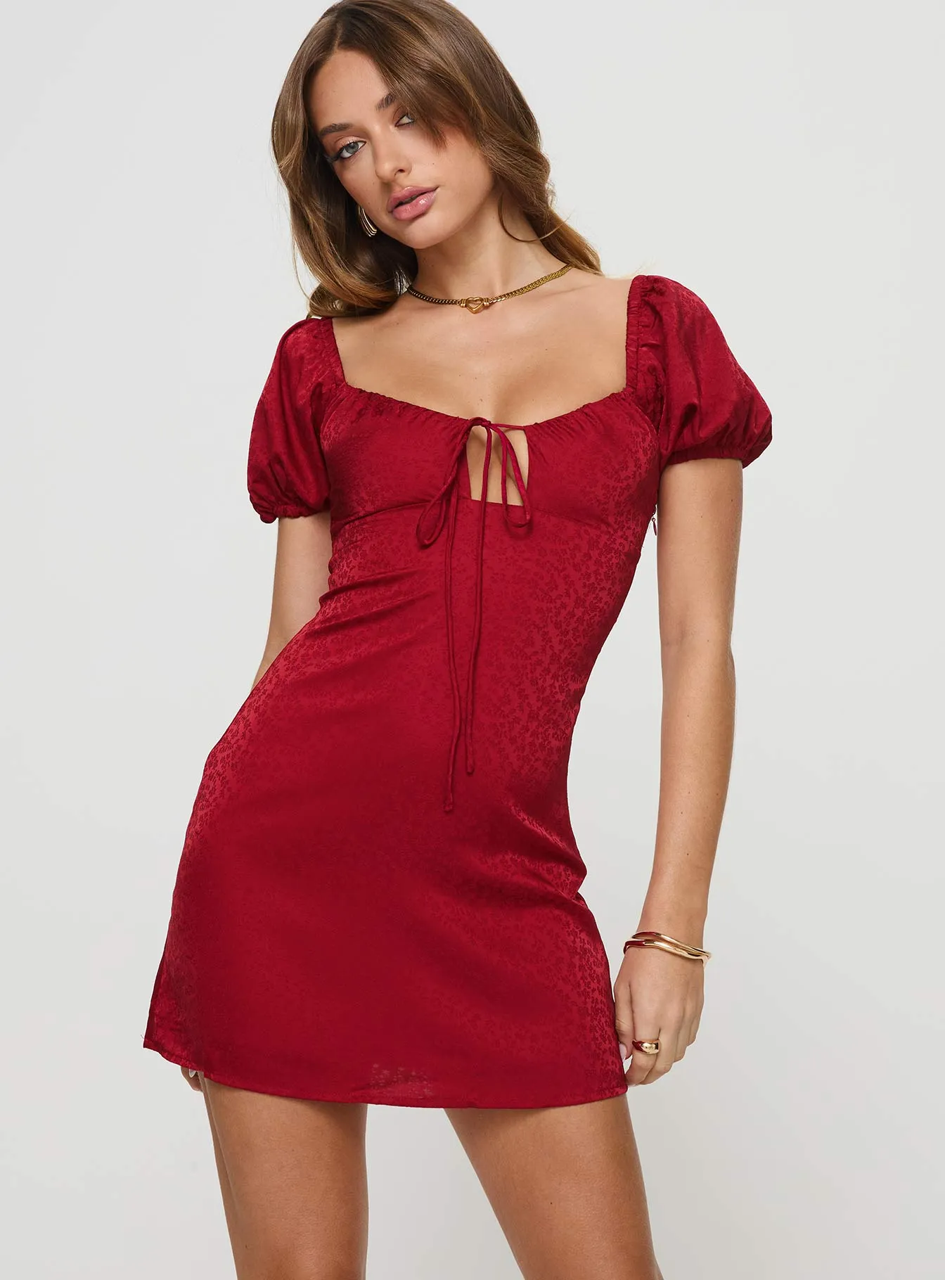 Kleopatra Mini Dress Red