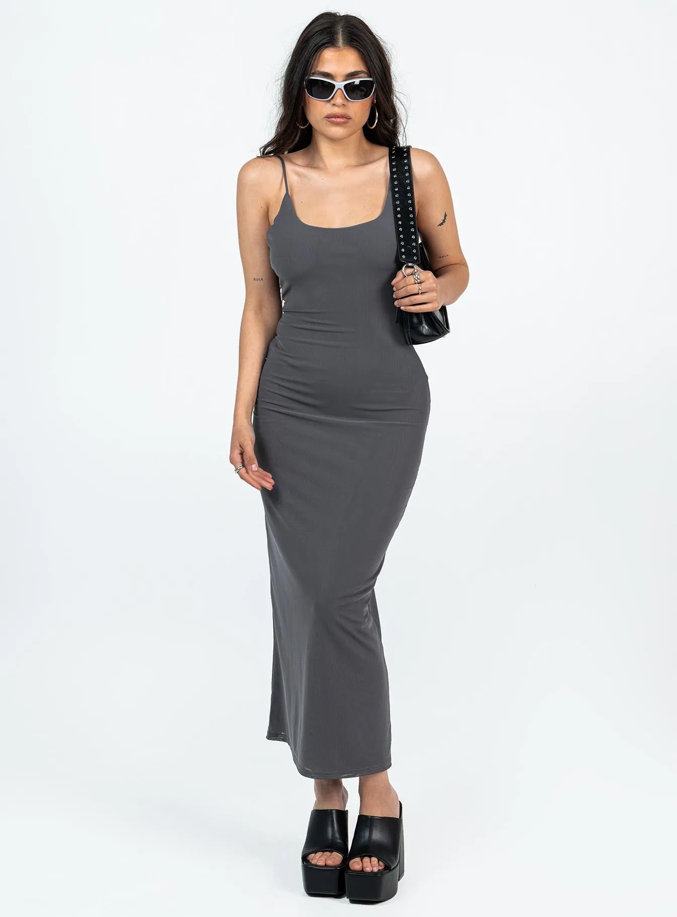 Knox Maxi Dress Slate Petite