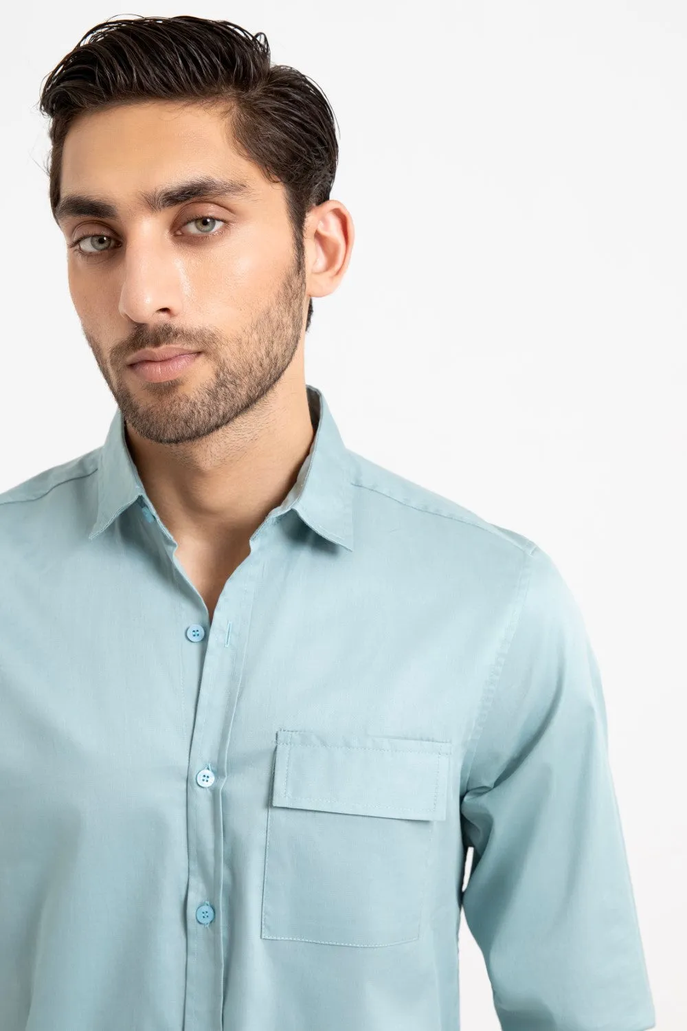 Light Blue Casual Shirt