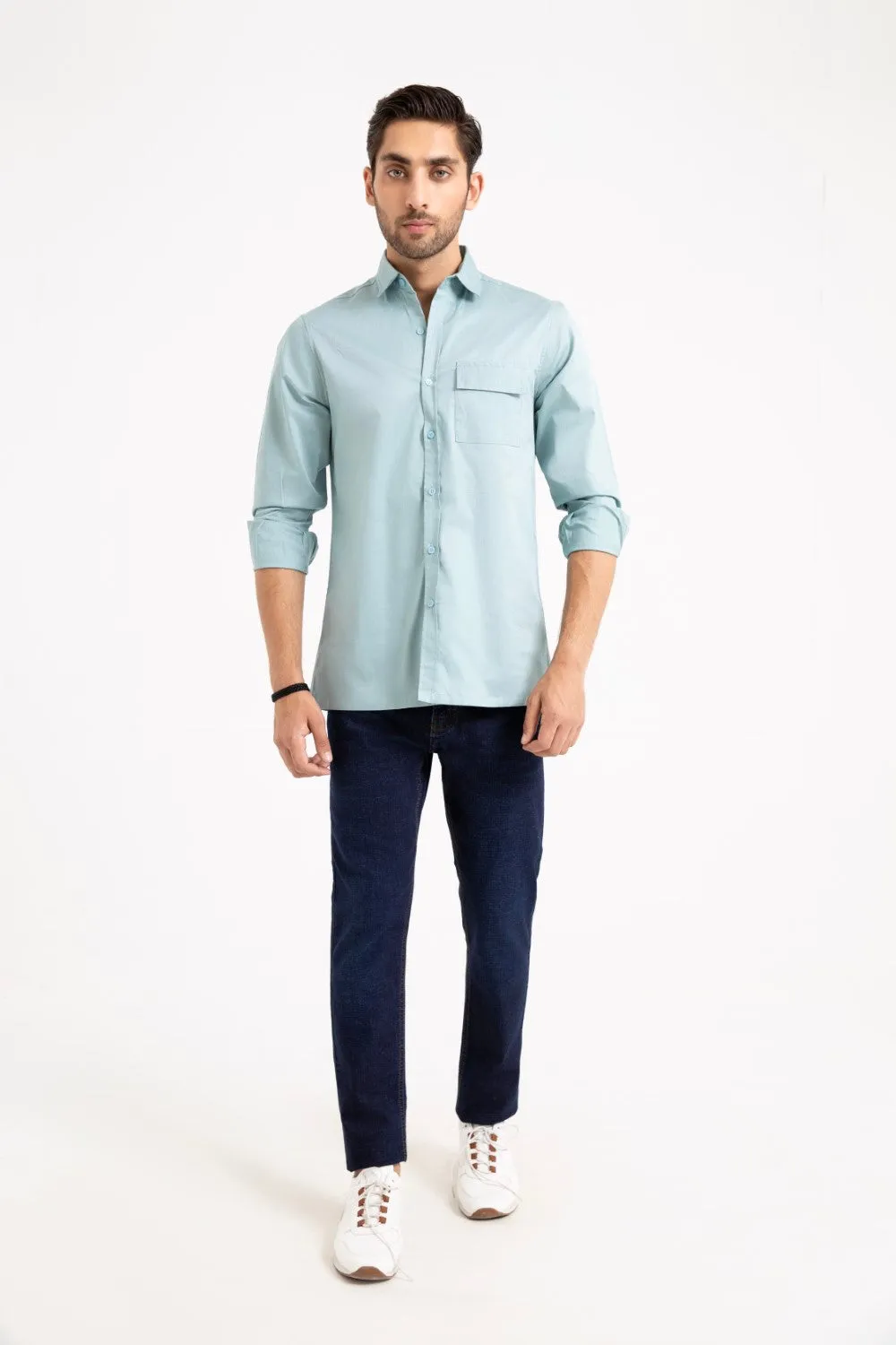 Light Blue Casual Shirt