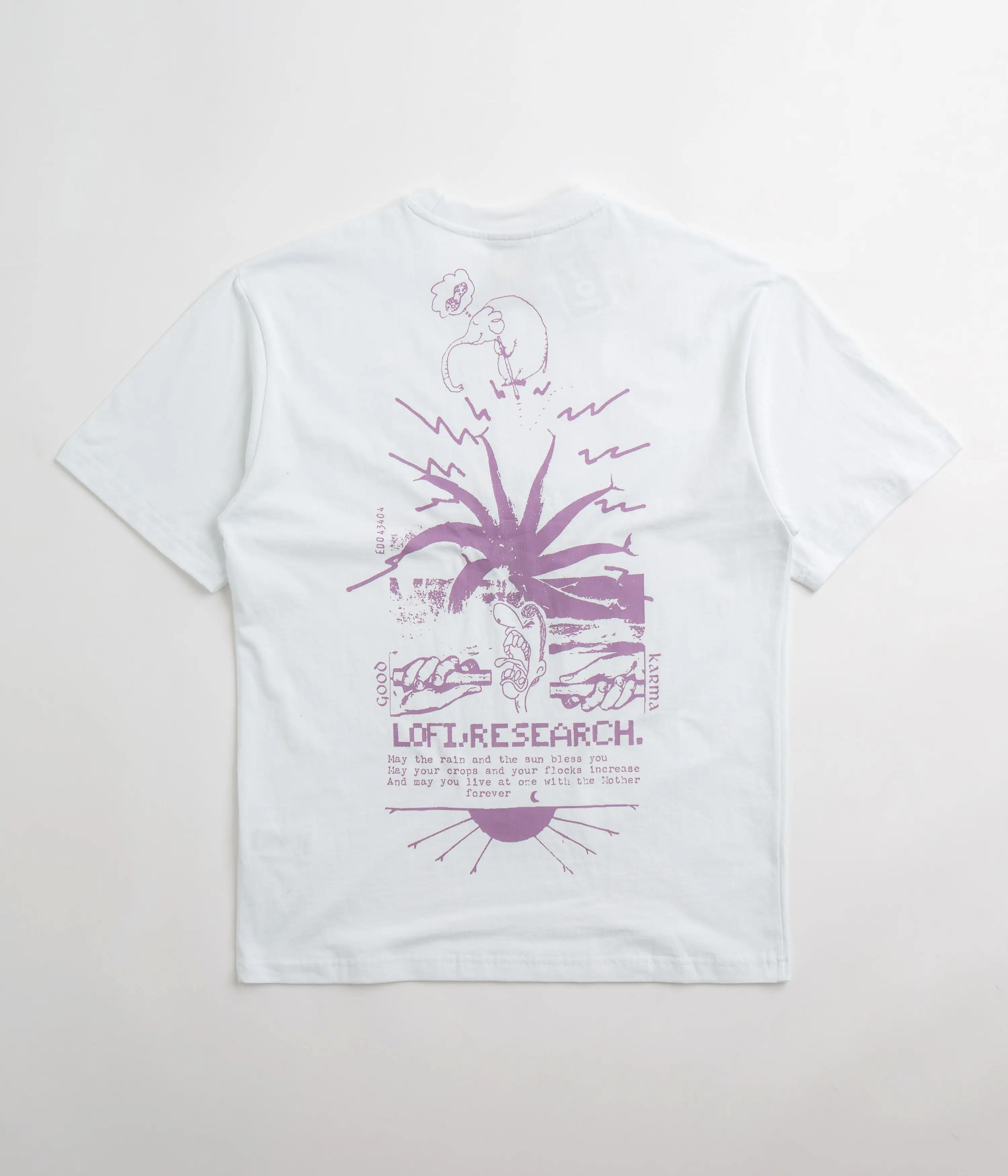 Lo-Fi Good Karma T-Shirt - White