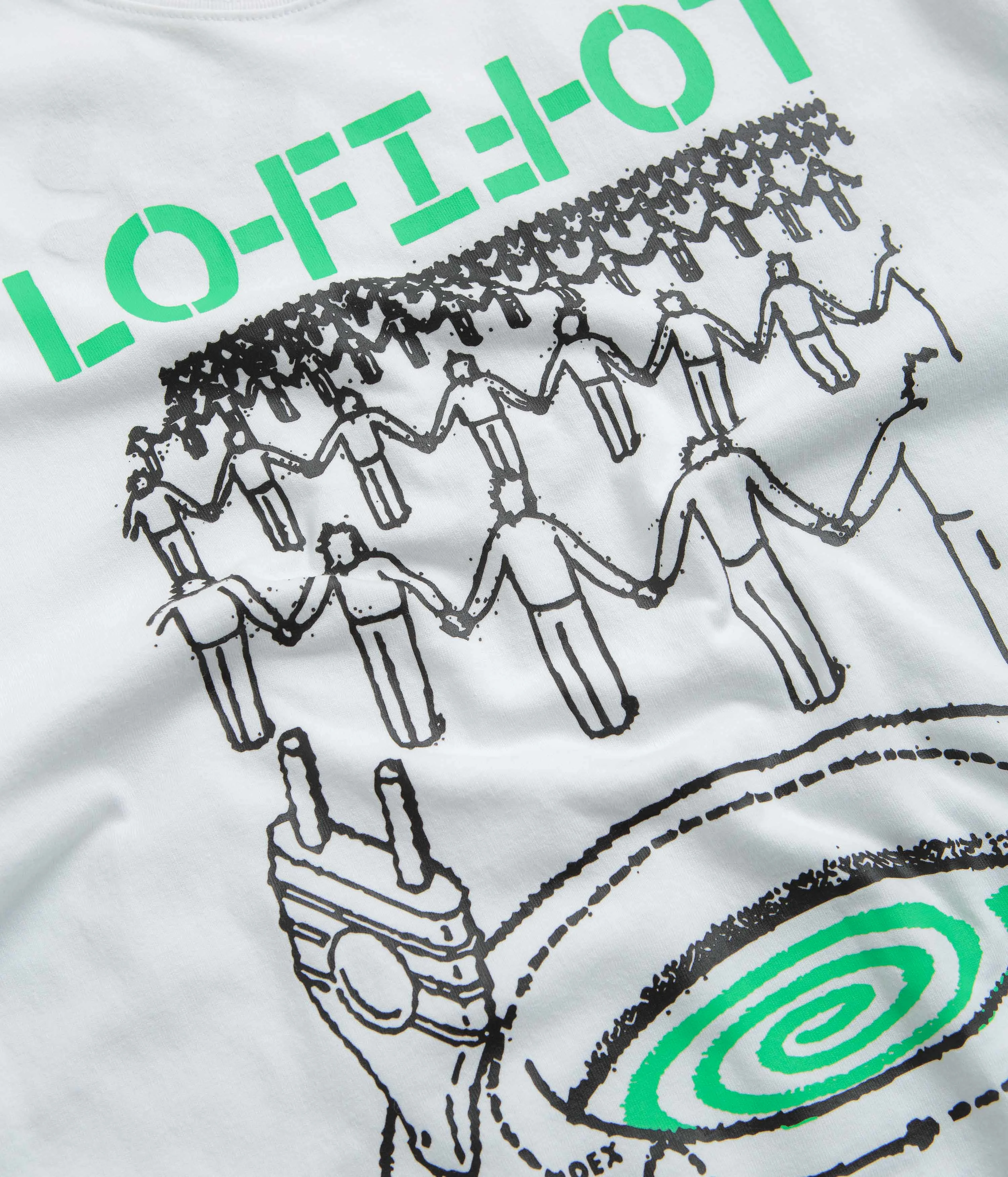 Lo-Fi Leader T-Shirt - White