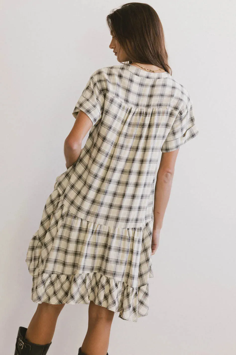 Loli Plaid Mini Dress