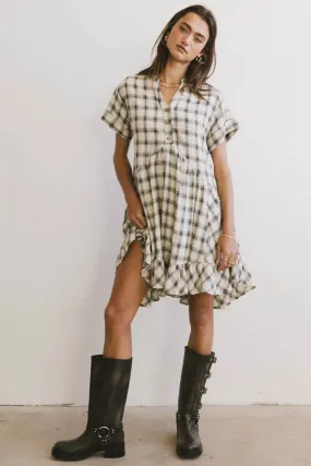 Loli Plaid Mini Dress