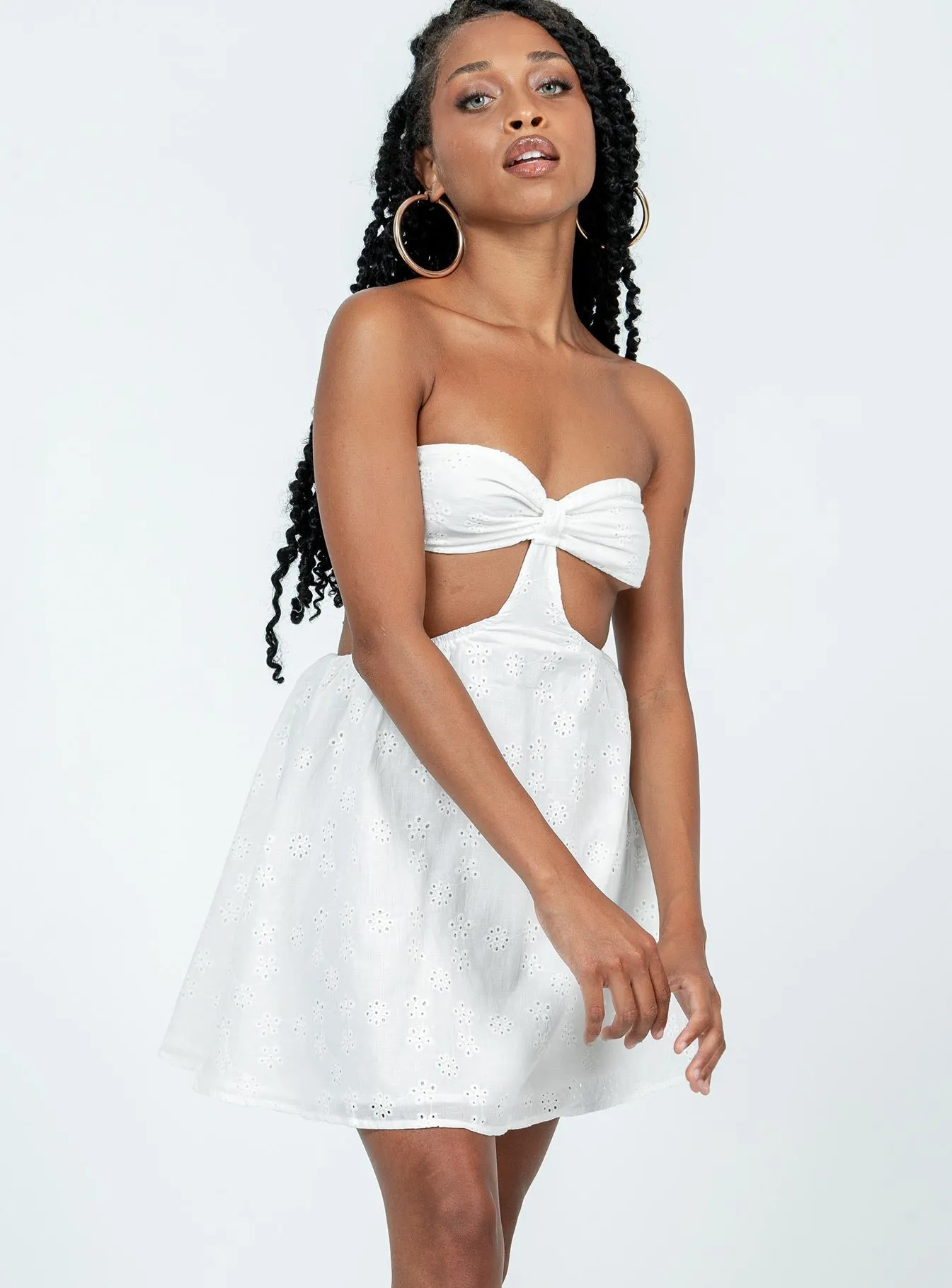 Lulani Mini Dress White