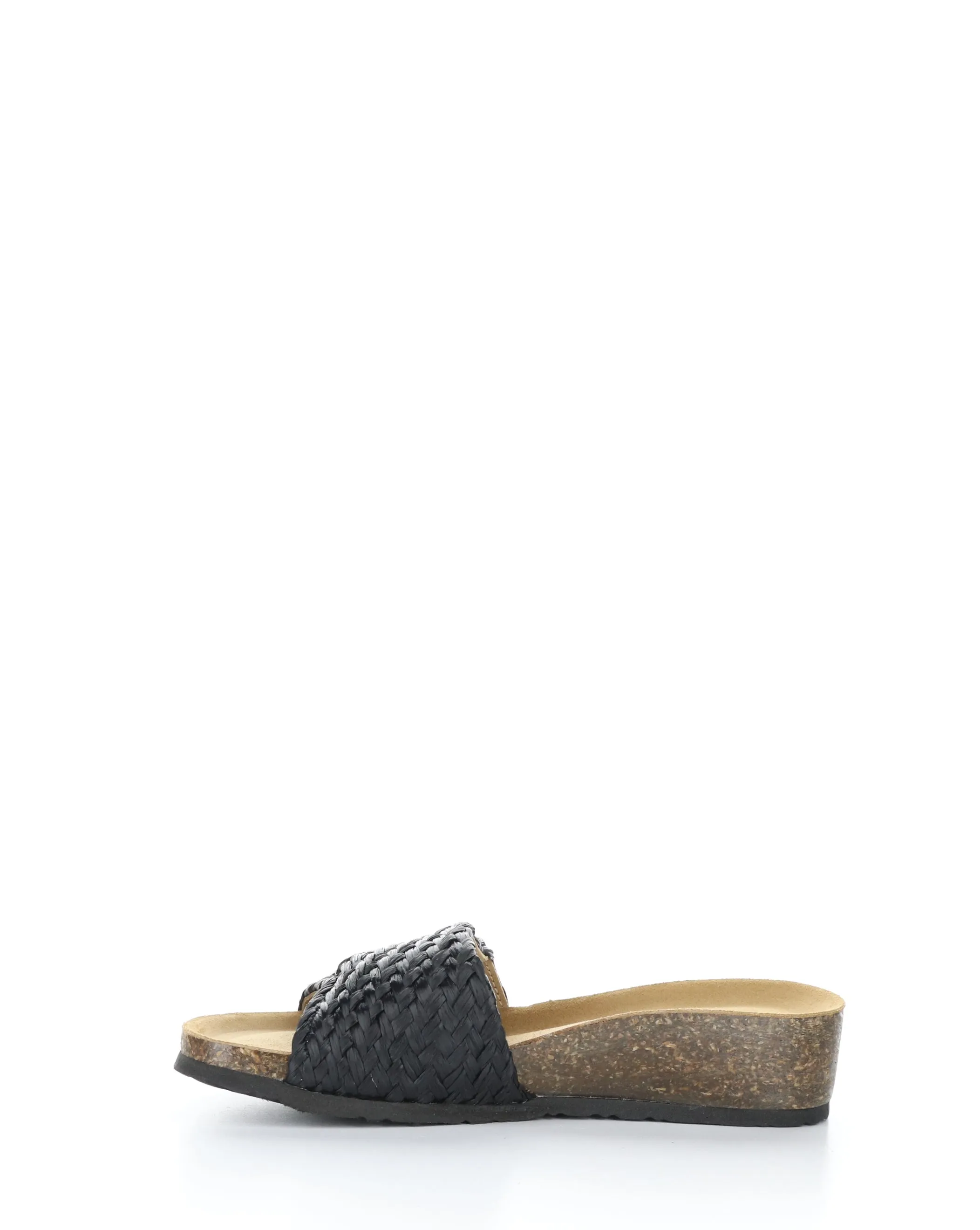 LUNI BLACK Slip-on Mules