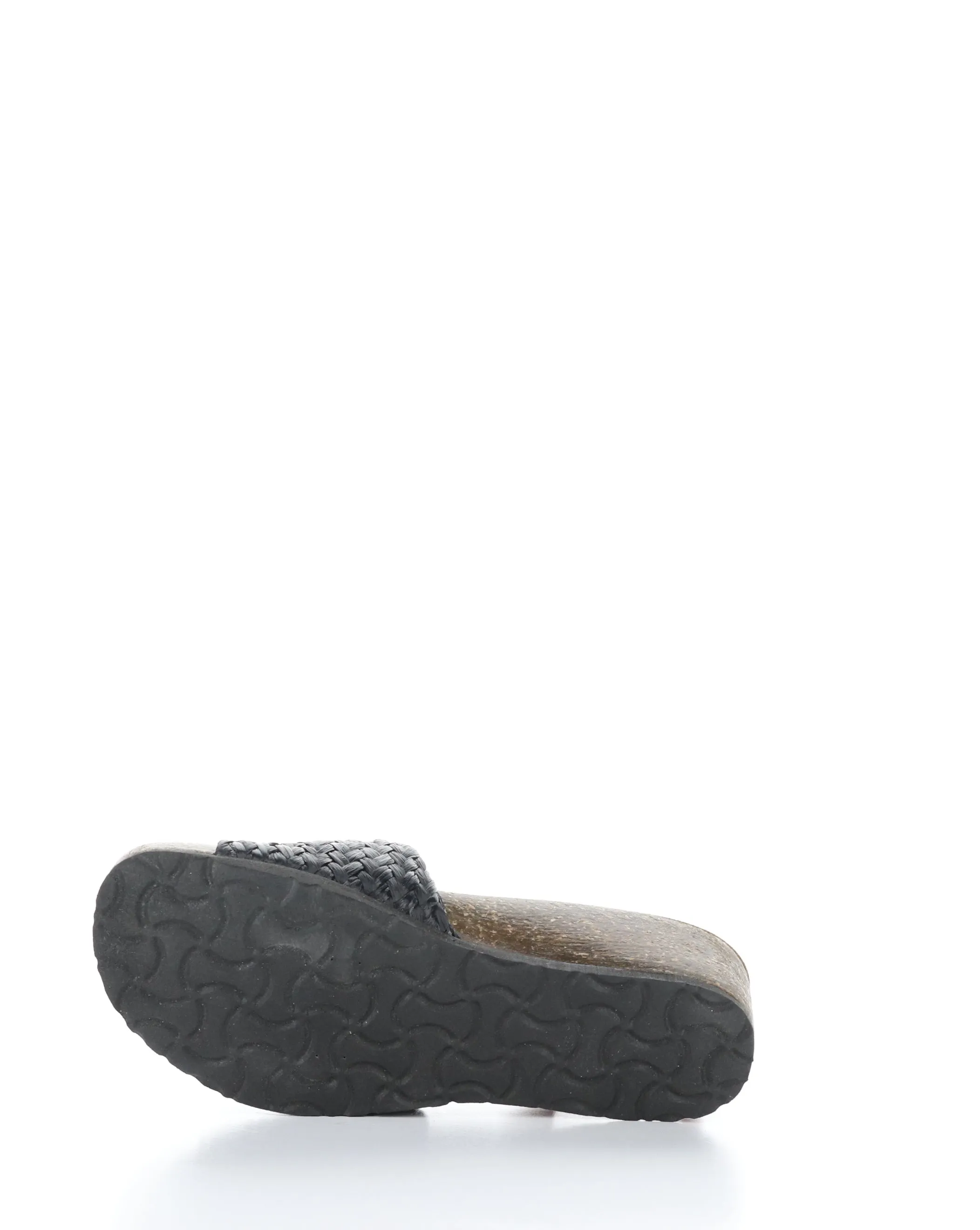 LUNI BLACK Slip-on Mules